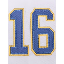 Hanson Brothers Charlestown Chiefs Slap Shot Moive #16 Ice Hockey Jersey Stitched Letters And Numbers S-XXXL