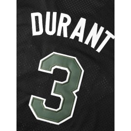 Men'S #3 Vintage Basketball Jersey Throwback Jersey GREEN/BLACK