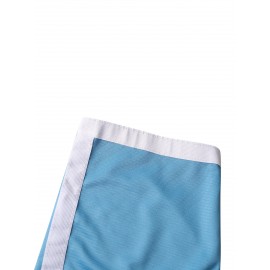 Men'S Baseball Shirt # 32 Blue Off Shoulder White Suitable For Walking, Cycling, Fishing Competition Training Size S-3XL