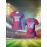 [Quick-Dry Soccer Jersey] Breathable Quick-Dry Custom Women's V-Neck Soccer Jersey | Personalized Name & Number, Pink with Blue Stripes for Team Training, Sports Fitness, and Casual Wear
